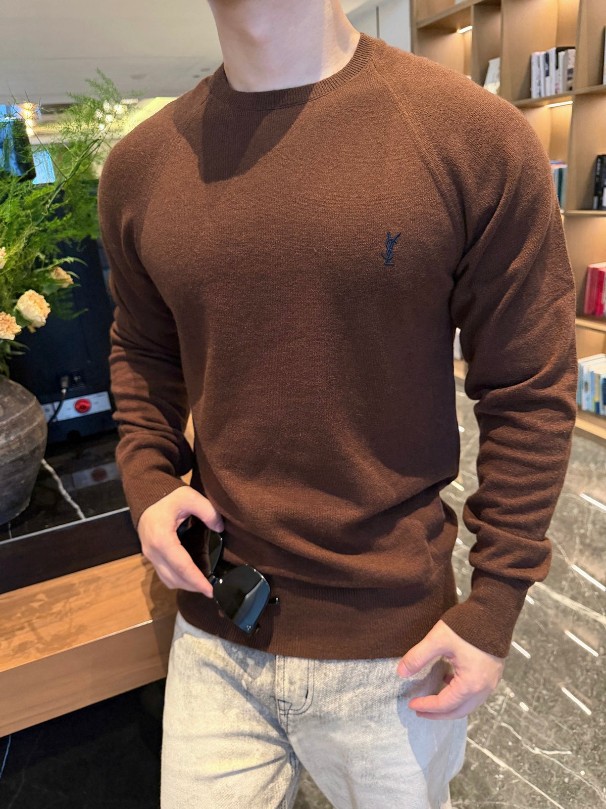 2026 New GS  Logo Embroidered Sweater (AA1066-B15)