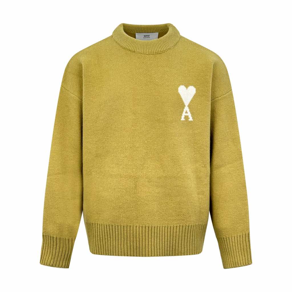 2026 New GS Jacquard Crew Neck Knit (25374-B30)