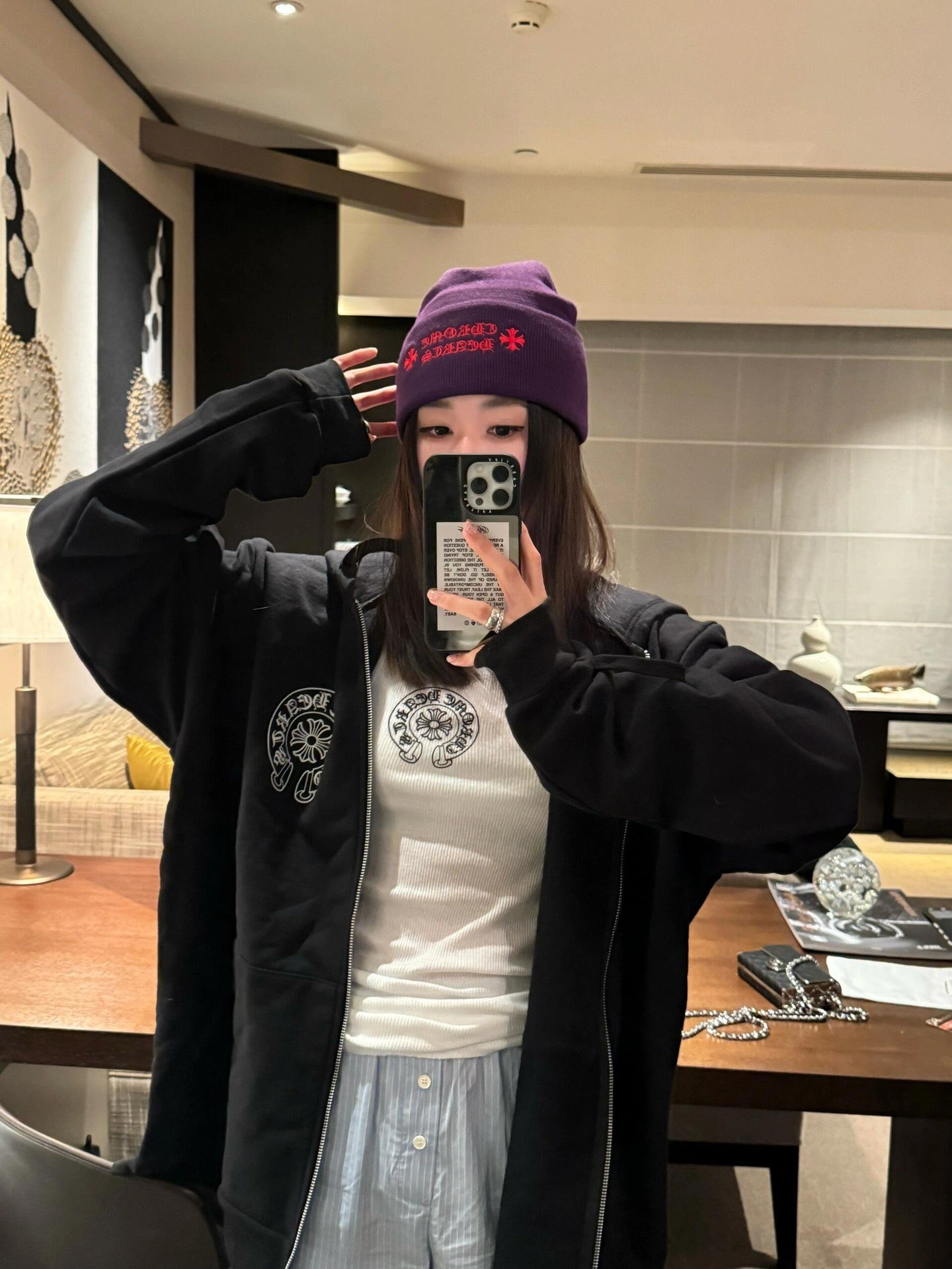 2026 New GS Printed Zip-Up Jacket (25345-B50)