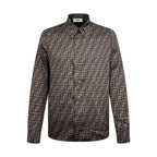 2026 New GS Full Print Shirt khaki (25344-B35)