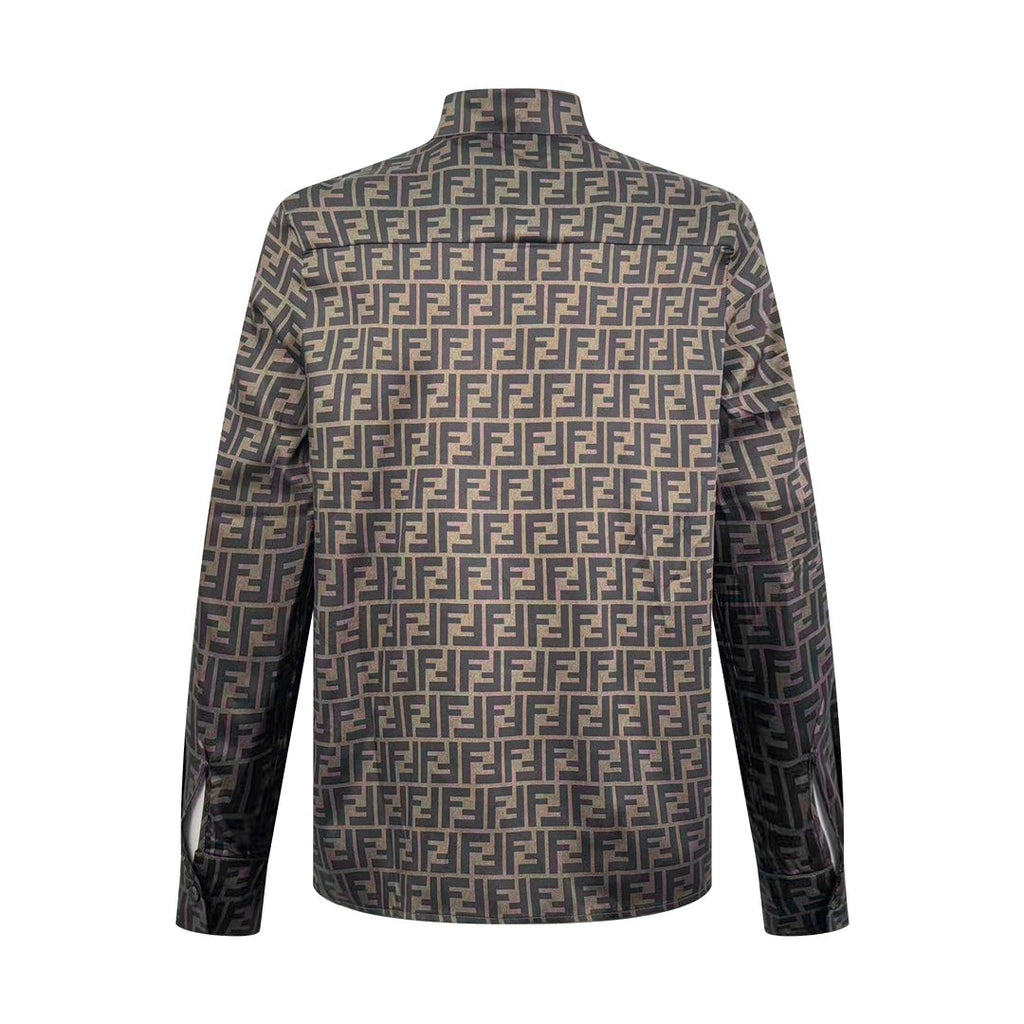 2026 New GS Full Print Shirt khaki (25344-B35)