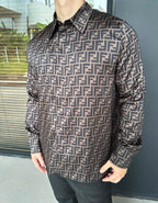 2026 New GS Full Print Shirt khaki (25344-B35)