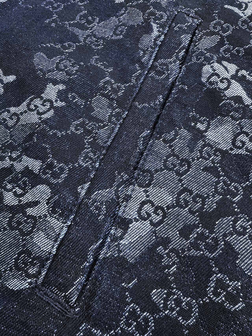 2026 New GS All-Over Jacquard Denim Jacket (BB707-B85)