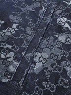 2026 New GS All-Over Jacquard Denim Jacket (BB707-B85)
