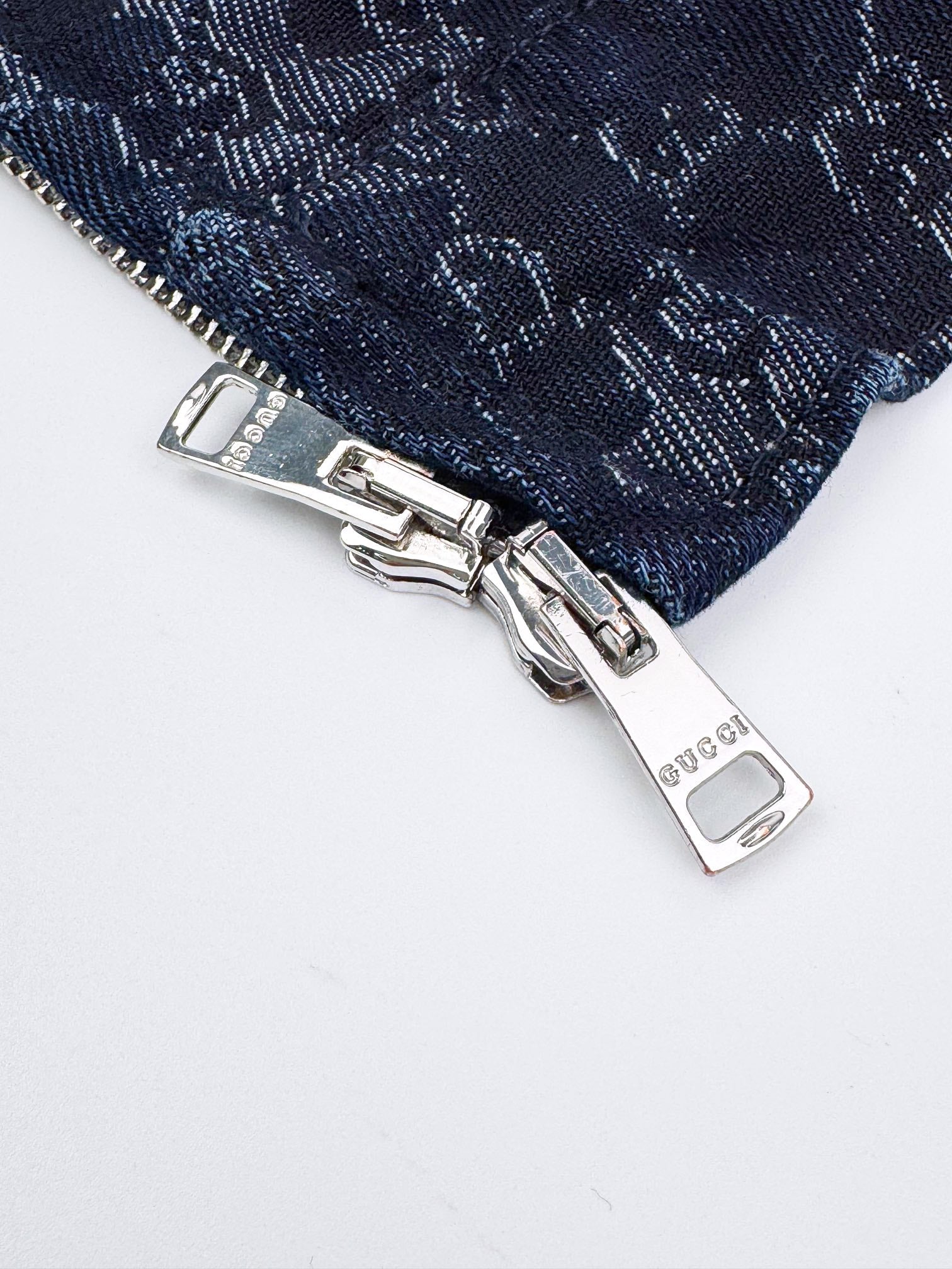 2026 New GS All-Over Jacquard Denim Jacket (BB707-B85)