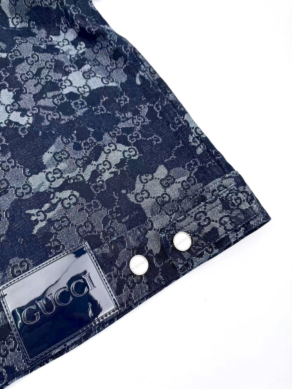 2026 New GS All-Over Jacquard Denim Jacket (BB707-B85)