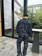 2026 New GS All-Over Jacquard Denim Jacket (BB707-B85)