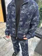 2026 New GS All-Over Jacquard Denim Jacket (BB707-B85)
