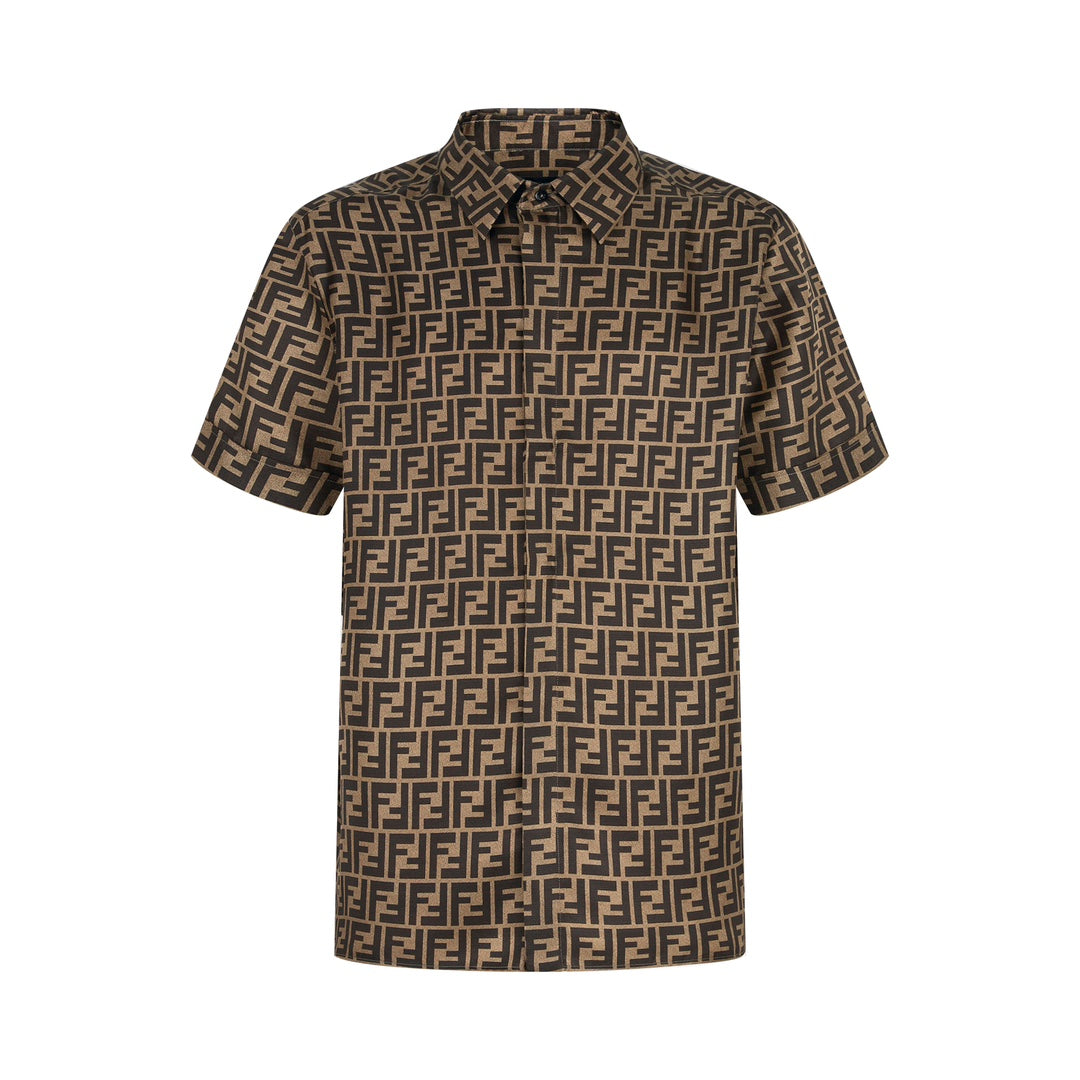 2026 New GS All-Over Print Short-Sleeved Shirt (25129-A90)