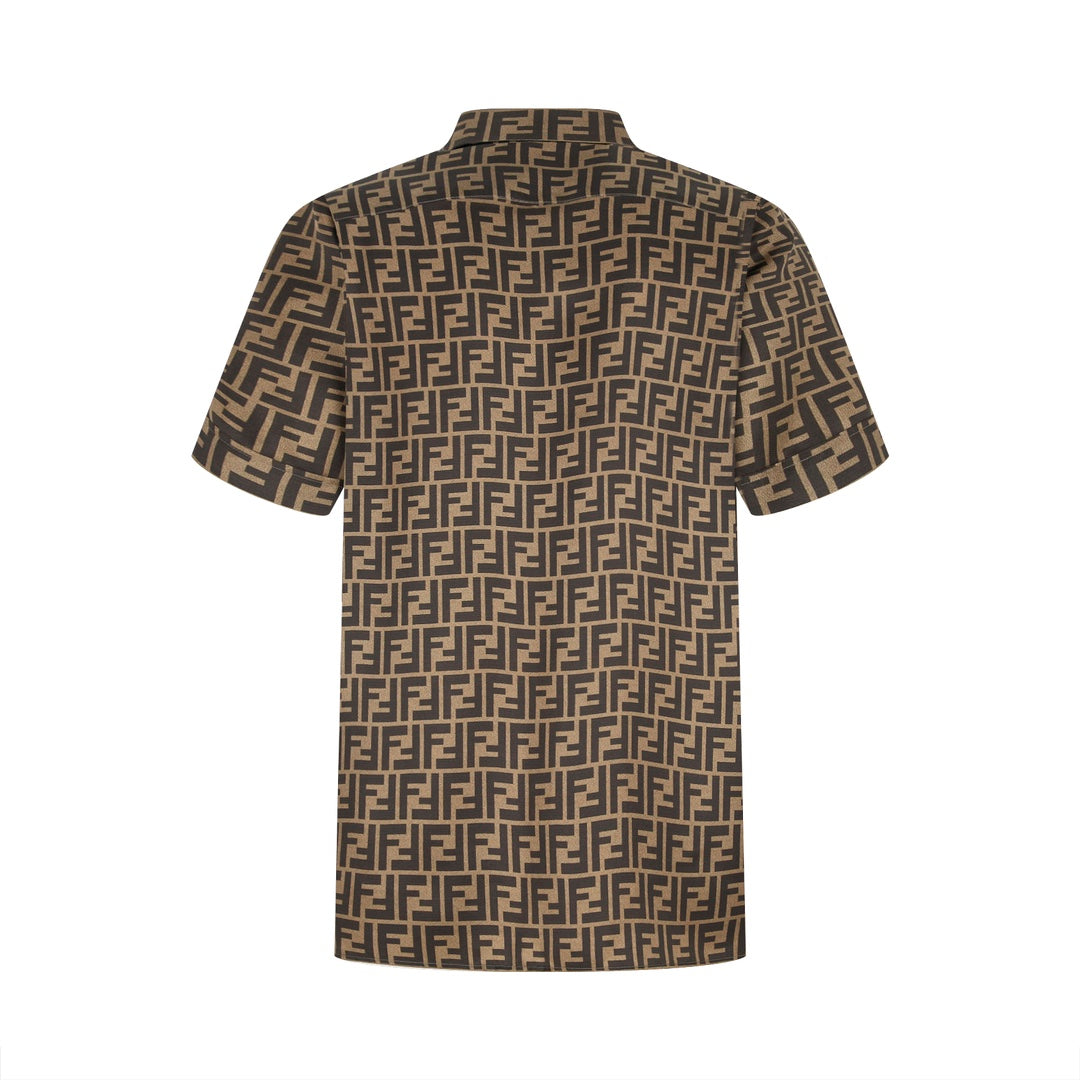 2026 New GS All-Over Print Short-Sleeved Shirt (25129-A90)