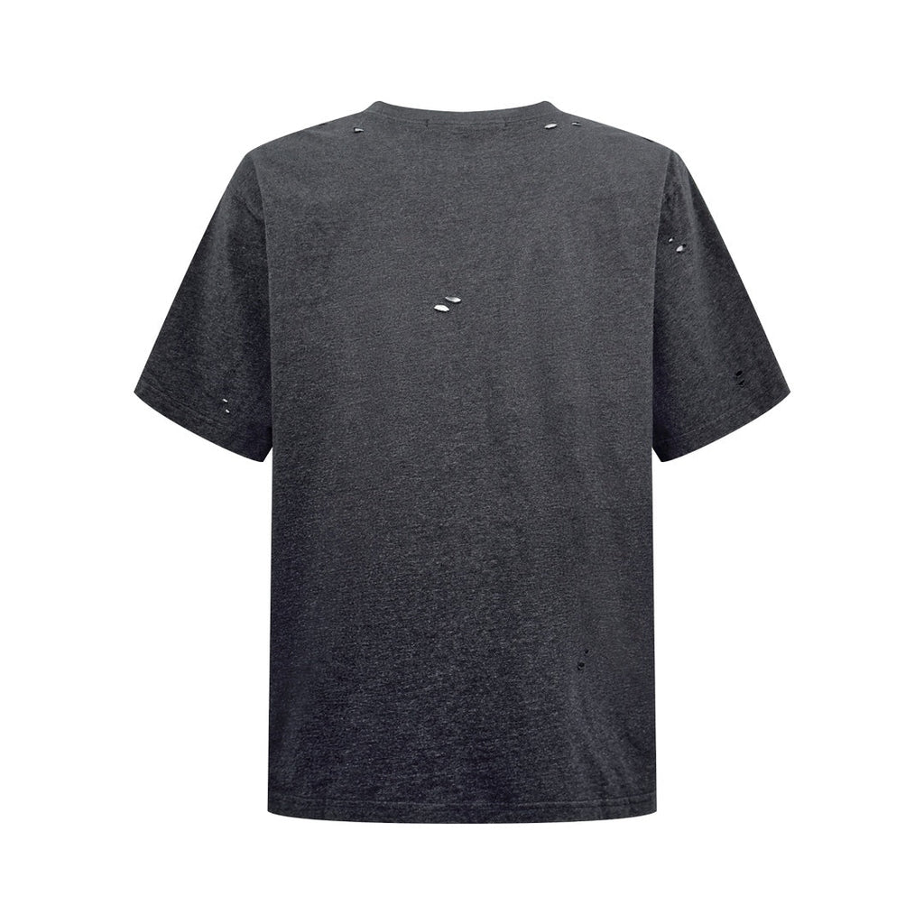 2026 New Arrival GS Distressed Ripped T-Shirt (25184-A20)