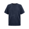 2026 New GS Embossed Terry T-Shirt (25325-A20)