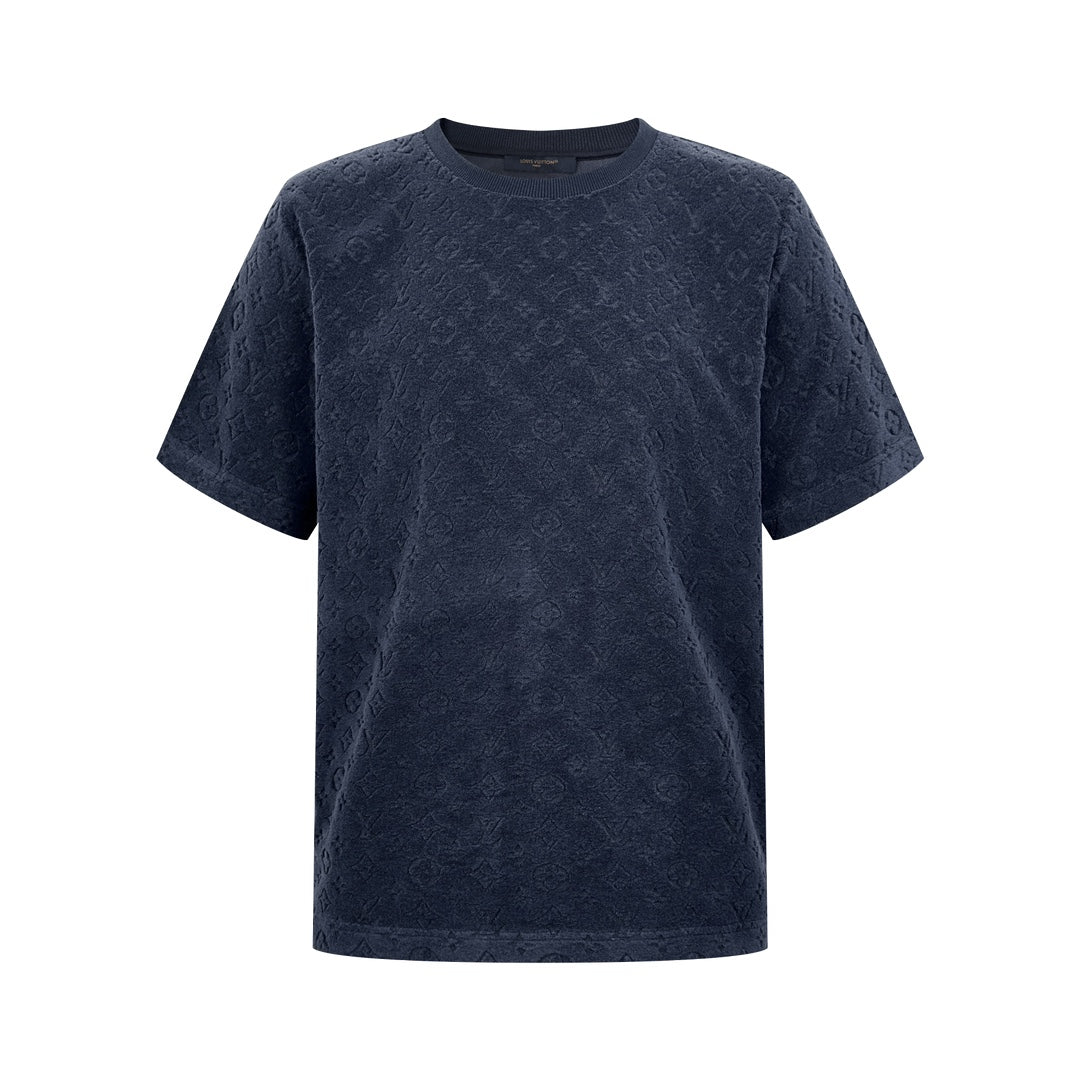 2026 New GS Embossed Terry T-Shirt (25325-A20)