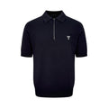 2026 New GS Embroidered Wool-Blend Zip-Front Polo Shirt (25127-A70)