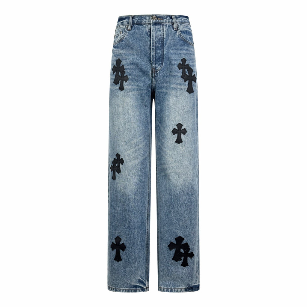 2026 New GS Cross Logo Jeans (CC901-C50)