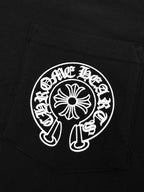 2026 New GS Cross-Flower Print Pocket T-Shirt (AA531-A10)