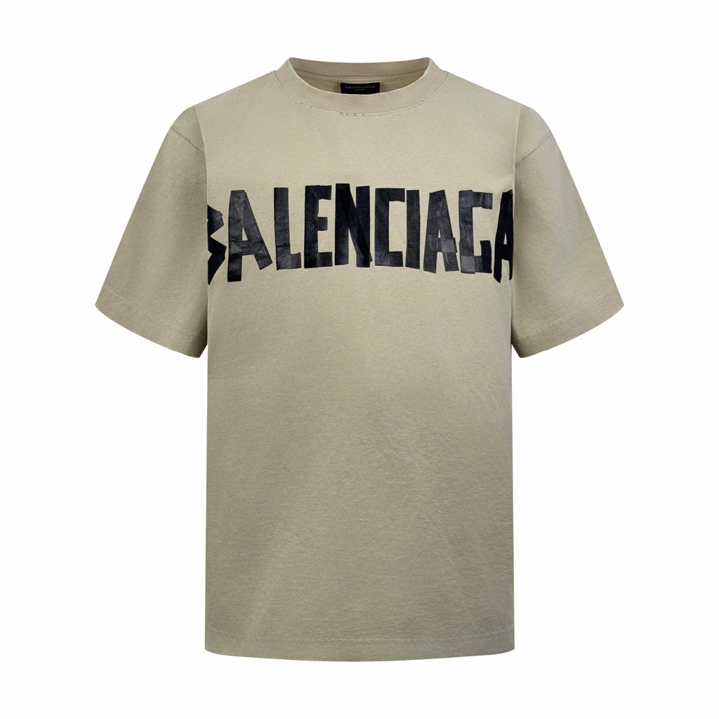 2026 New GS Tape Letter T-Shirt (BB775-A20)