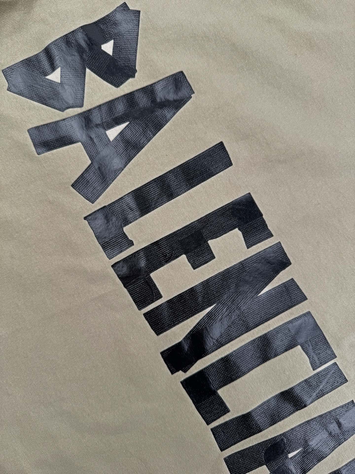 2026 New GS Tape Letter T-Shirt (BB775-A20)