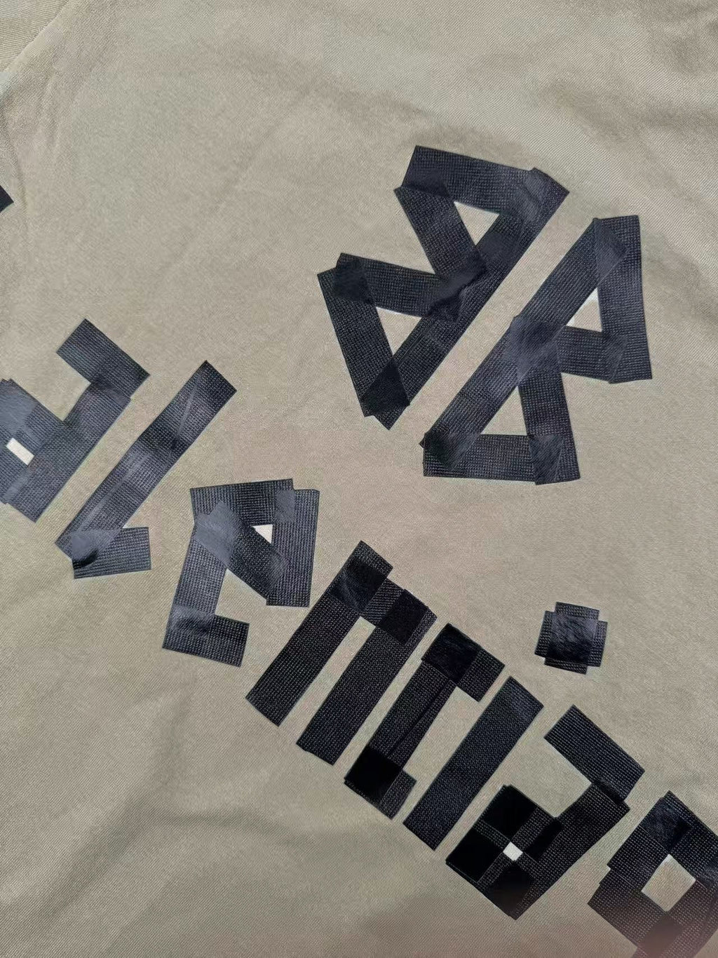2026 New GS Tape Letter T-Shirt (BB775-A20)