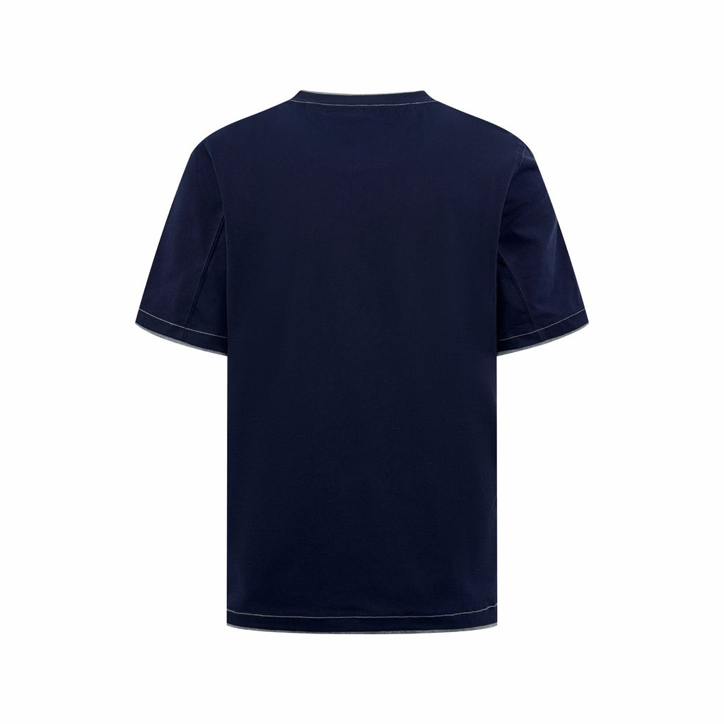2026 New GS Embroidered Patch Layered Short Sleeve (BB787-A15)