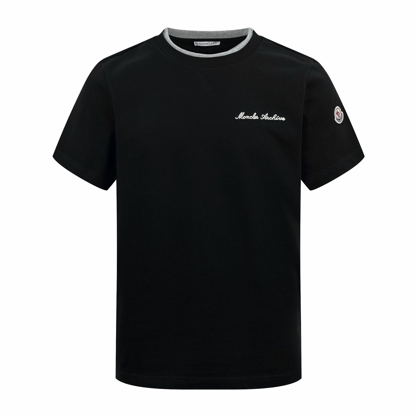 2026 New GS Embroidered Logo Fake Two-Piece Short Sleeve (AA524-A15)