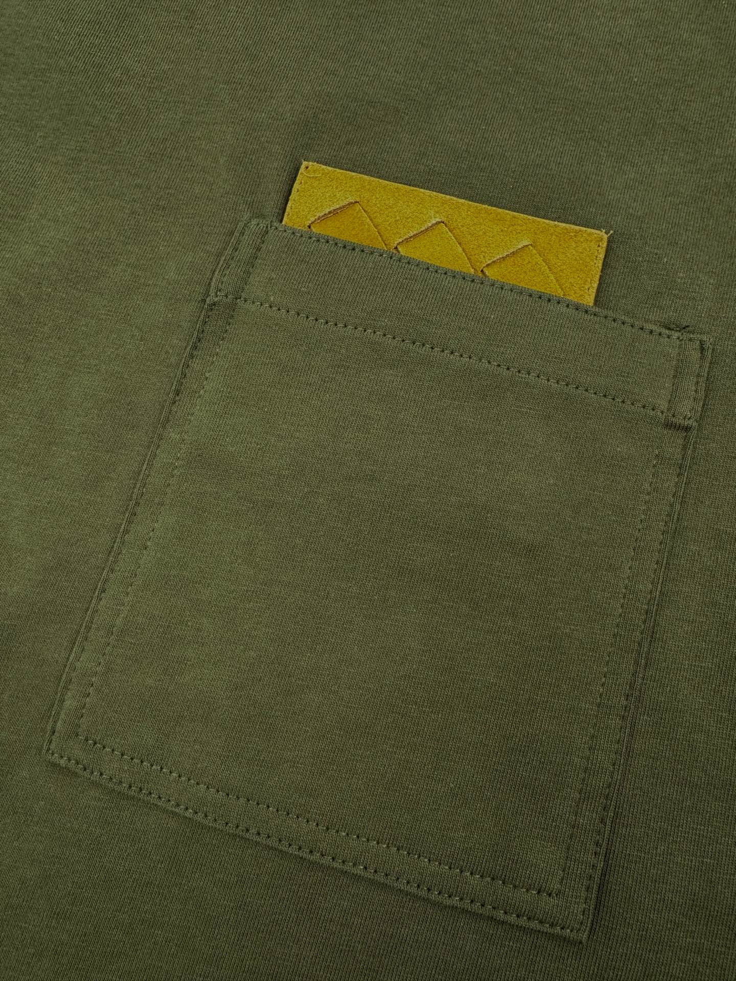 2026 New GS Woven Leather Pocket Short Sleeve Shirt (AA543-A20)