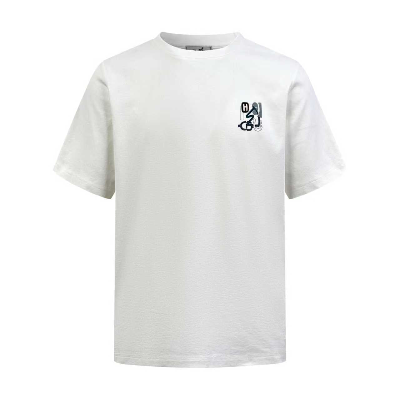 2026 New GS Embroidered Leather Short-Sleeve Shirt (AA546-A15)