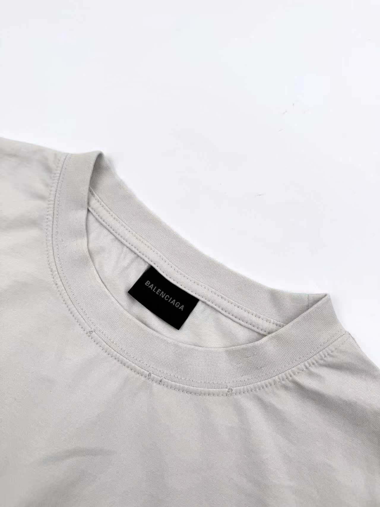 2026 New GS Distressed Print Letter Short-Sleeve T-Shirt (BB770-A20)