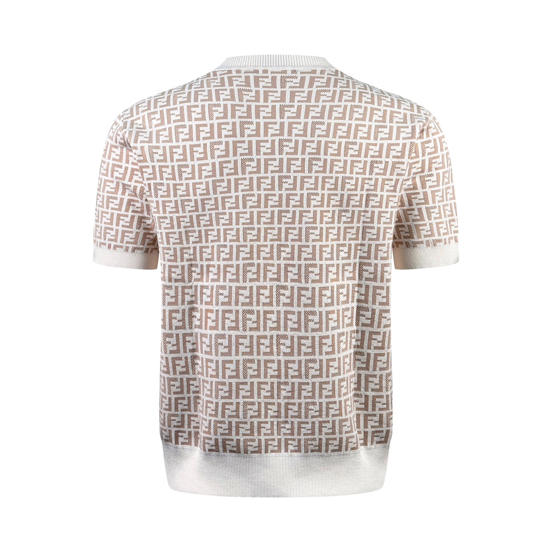 2026 New GS All-Over Print FF Knit Short-Sleeve (25155-A75)