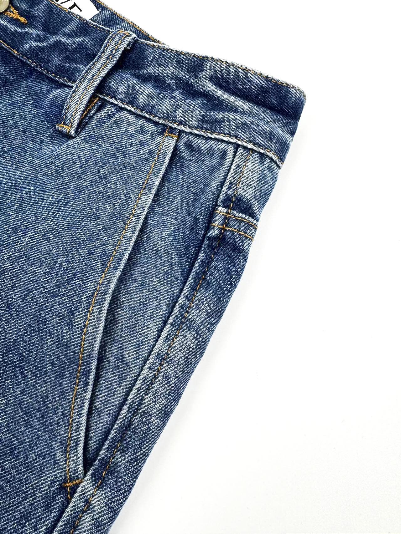 2026 New GS Tannin Denim Shorts (MM032-B50)