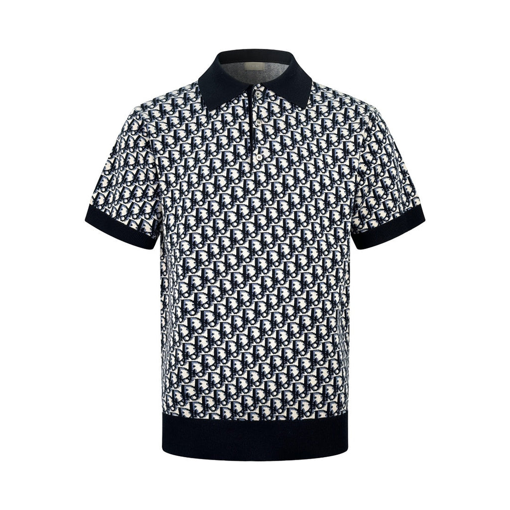 2026 New GS Knit Jacquard Polo Shirt (25128-A90)