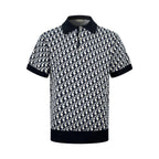 2026 New GS Knit Jacquard Polo Shirt (25128-A90)