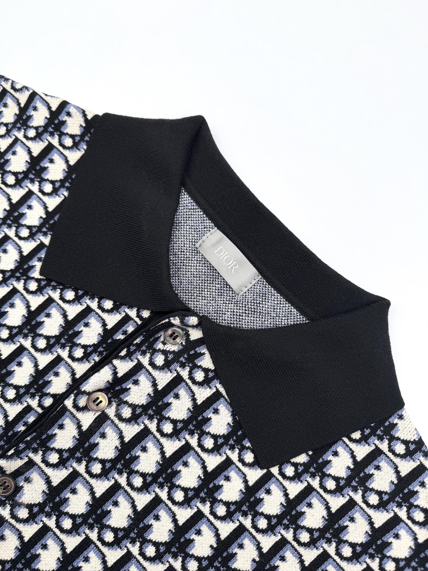 2026 New GS Knit Jacquard Polo Shirt (25128-A90)