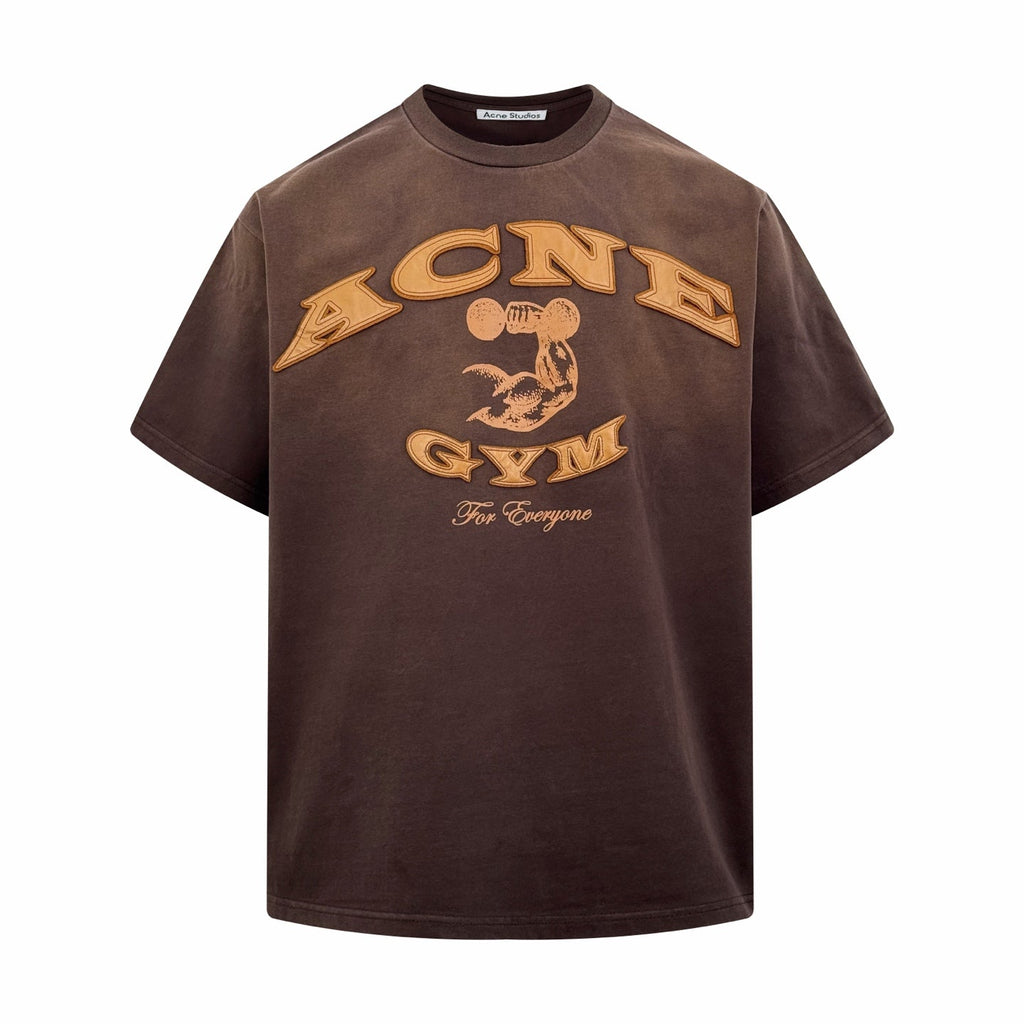 2026 New GS Distressed Logo Short-Sleeve Shirt (CC923-A35)