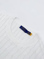 2026 New GS Cable-Knit Short-Sleeve Sweater (CC938-A50)