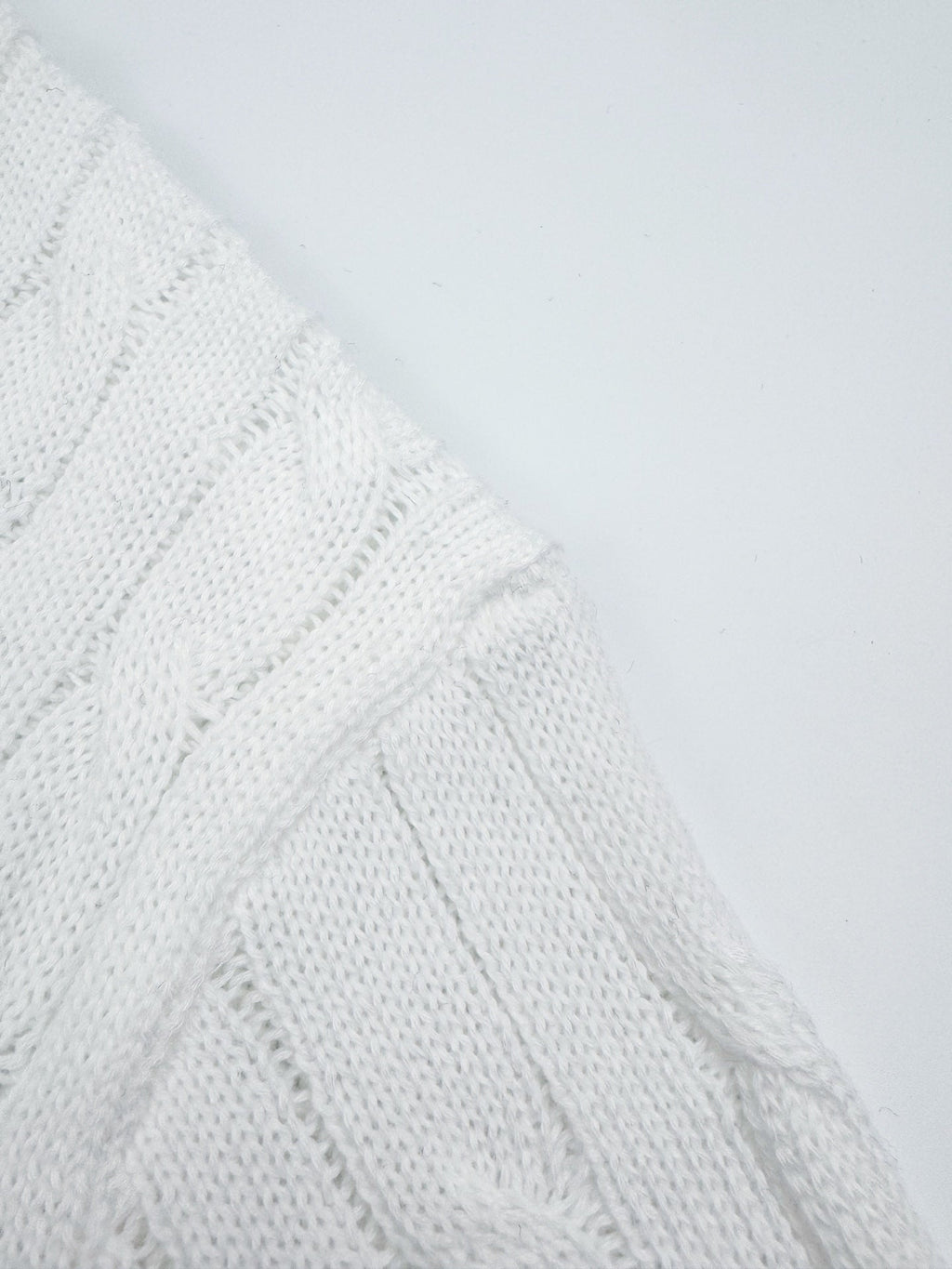2026 New GS Cable-Knit Short-Sleeve Sweater (CC938-A50)