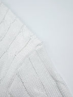2026 New GS Cable-Knit Short-Sleeve Sweater (CC938-A50)
