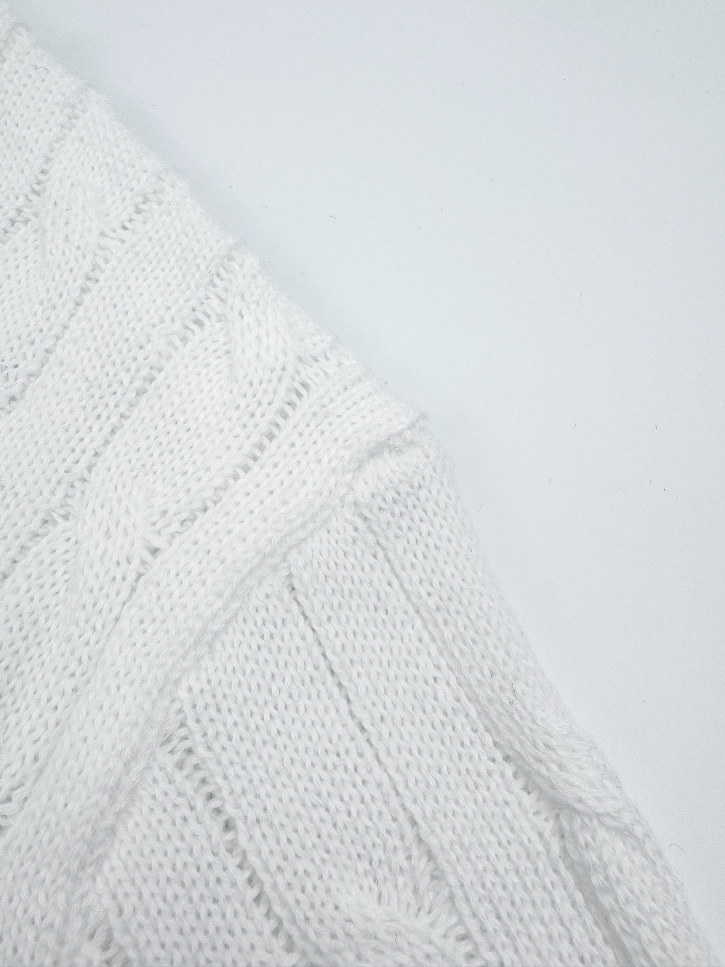 2026 New GS Cable-Knit Short-Sleeve Sweater (CC938-A50)