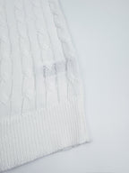 2026 New GS Cable-Knit Short-Sleeve Sweater (CC938-A50)