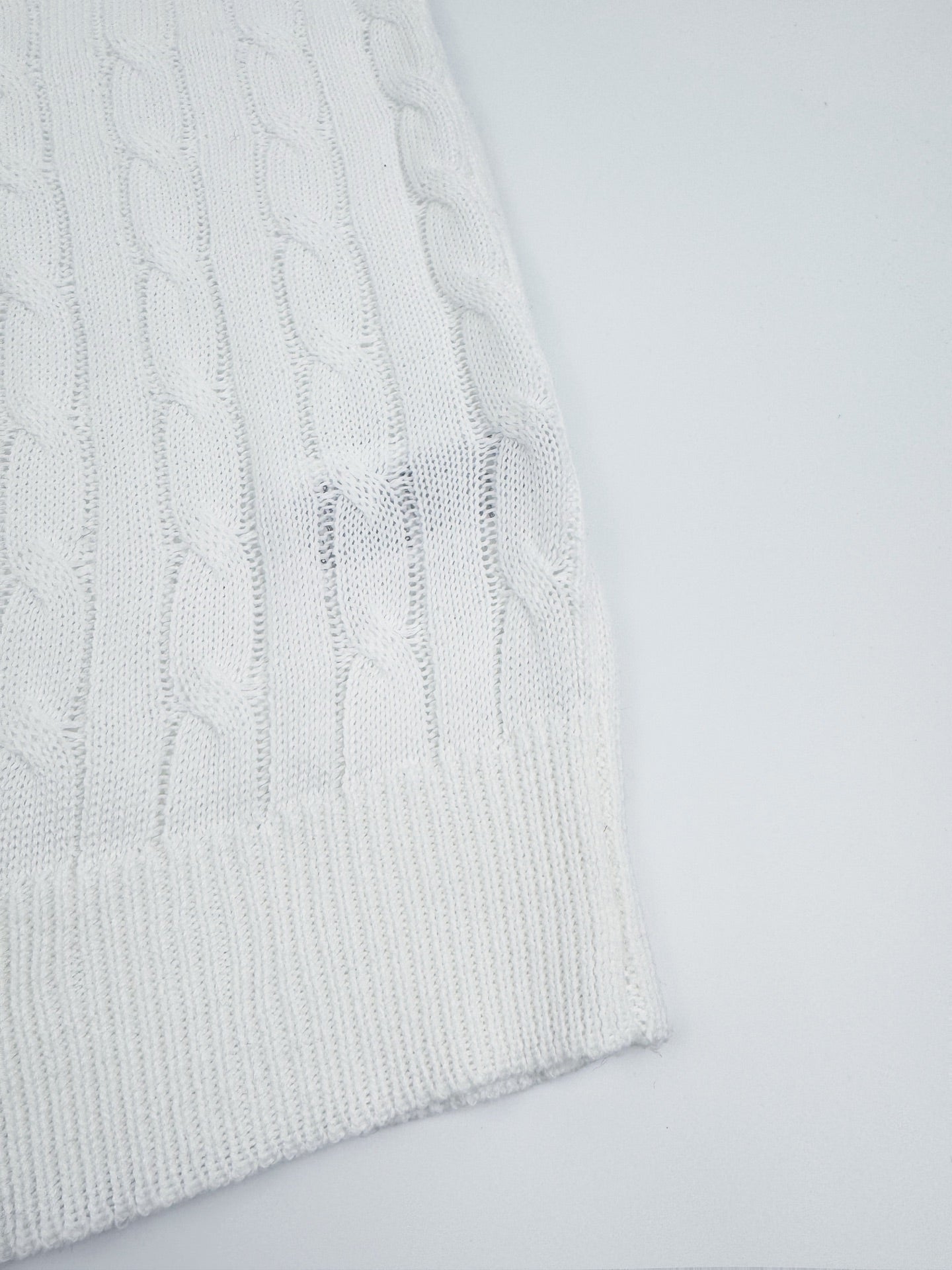 2026 New GS Cable-Knit Short-Sleeve Sweater (CC938-A50)