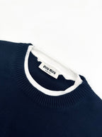 2026 New Style GS Faux Two-Piece Patchwork Sweater (CC936-A70)