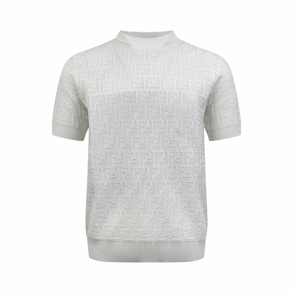 2026 New GS All-Over Print Knit Short-Sleeved Top (AA501-A65)