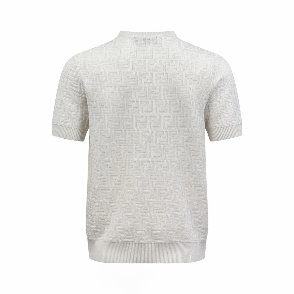 2026 New GS All-Over Print Knit Short-Sleeved Top (AA501-A65)