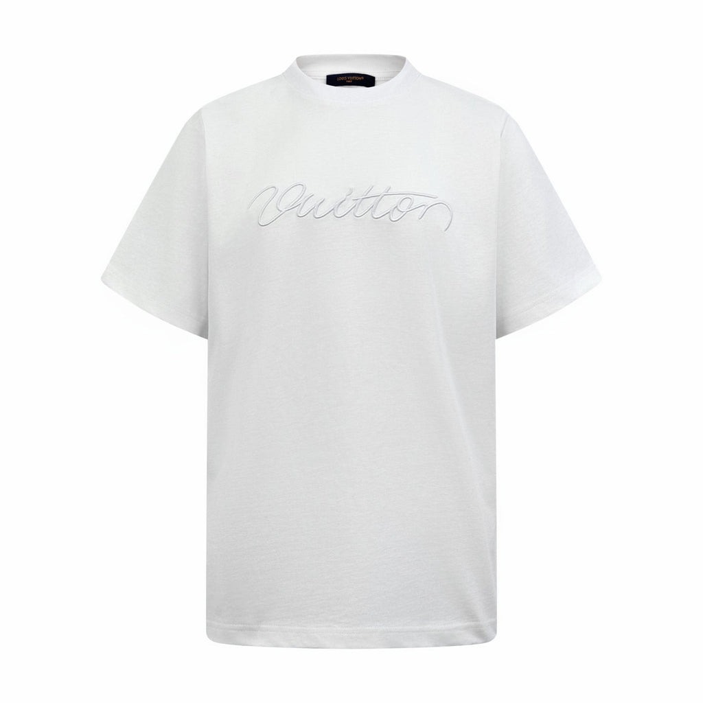 2026 New GS Signature Embroidered Short-Sleeved Shirt (AA523-A15)