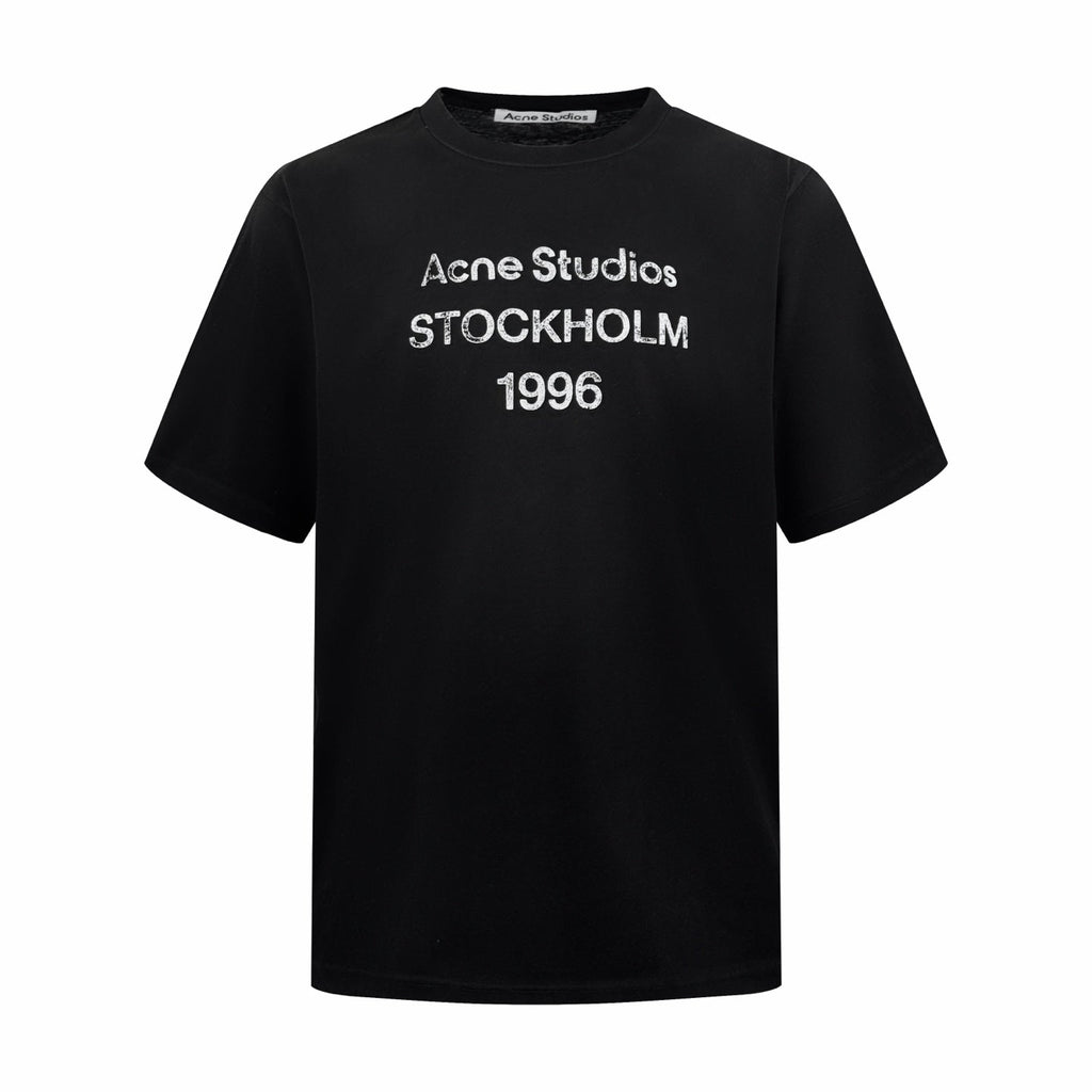 2026 New GS Spray-Printed Distressed Logo Short-Sleeved Shirt (CC928-A15)
