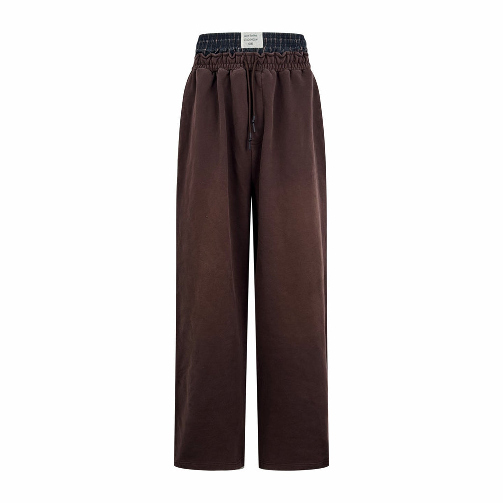 2026 New GS Faux Two-Piece Logo Trousers (CC925-C20)