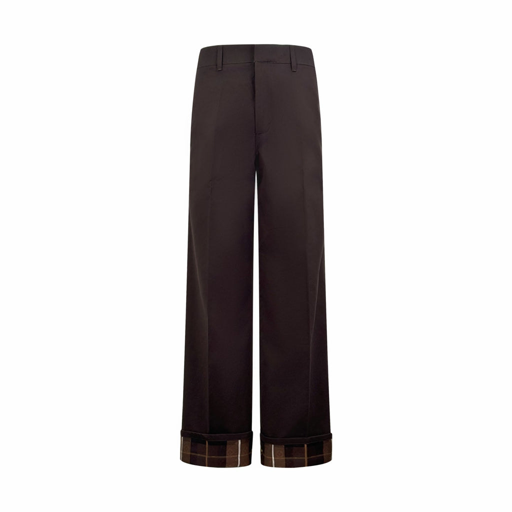 2026 New GS Logo Checked Casual Trousers (BB745-B50)