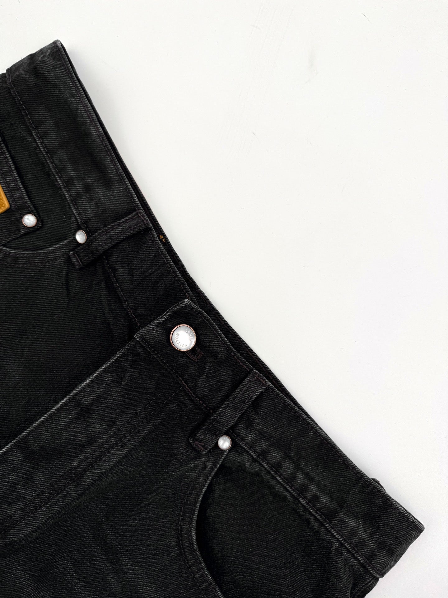 2026 New GS Logo Embroidered Denim Trousers (BB753-B55)
