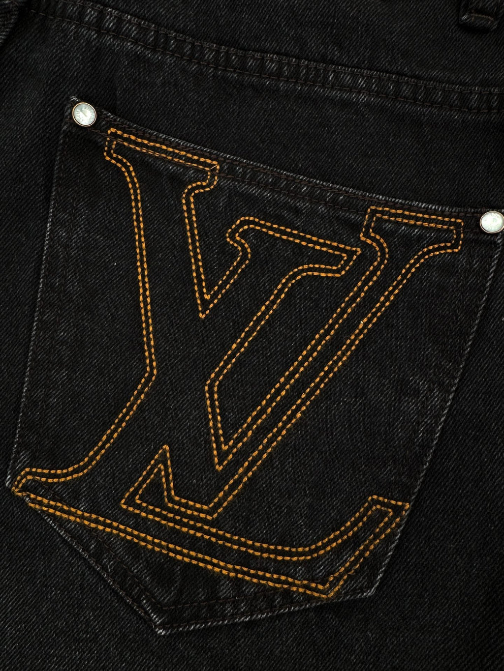 2026 New GS Logo Embroidered Denim Trousers (BB753-B55)