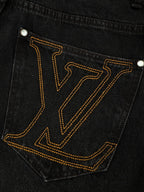 2026 New GS Logo Embroidered Denim Trousers (BB753-B55)